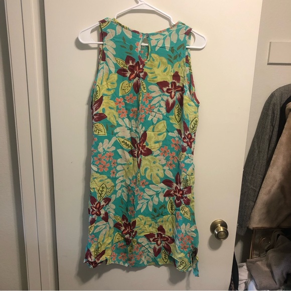Loco Lindo Floral Rayon Dress - Picture 2 of 4